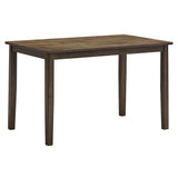 Damica Walnut Dining Table - Ornate Home
