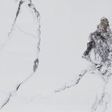 Damita Ceramic Top/Black Dining Table - Ornate Home