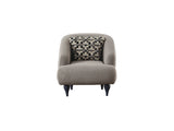 Damla Cream 3-pieces (Sofa & Loveseat & Chair) Living Room Set