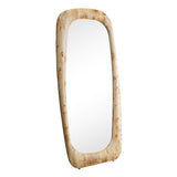 Dana Light Oak Floor Mirror - Ornate Home