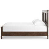 Danabrin Brown California King Panel 6-Piece Bedroom Set w/ 2 Nightstands (Online Special Price) - Ornate Home