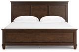 Danabrin Brown California King Panel Bed (Online Special Price) - Ornate Home