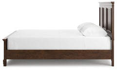 Danabrin Brown California King Panel Bed - Ornate Home