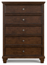 Danabrin Brown Chest of Drawers - Ornate Home