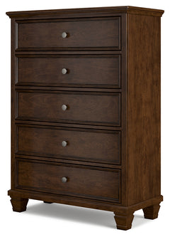 Danabrin Brown Chests (Set of 2) - Ornate Home