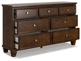Danabrin Brown Dresser - Ornate Home