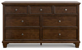 Danabrin Brown Dresser - Ornate Home