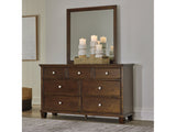 Danabrin Brown Dresser and Mirror (Online Special Price) - Ornate Home