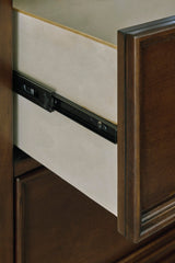 Danabrin Brown Full Panel 4-Piece Bedroom Set - Ornate Home