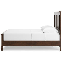 Danabrin Brown Full Panel 4-Piece Bedroom Set - Ornate Home