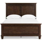 Danabrin Brown Full Panel 5-Piece Bedroom Set w/ 2 Nightstands (Online Special Price) - Ornate Home