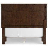 Danabrin Brown Full Panel 5-Piece Bedroom Set w/ 2 Nightstands (Online Special Price) - Ornate Home