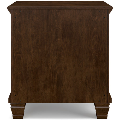 Danabrin Brown King Panel 5-Piece Bedroom Set - Ornate Home