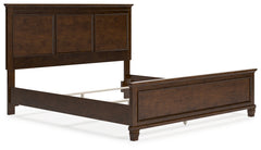 Danabrin Brown King Panel Bed - Ornate Home