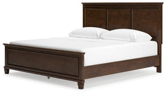 Danabrin Brown King Panel Bed - Ornate Home