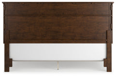 Danabrin Brown King Panel Bed - Ornate Home