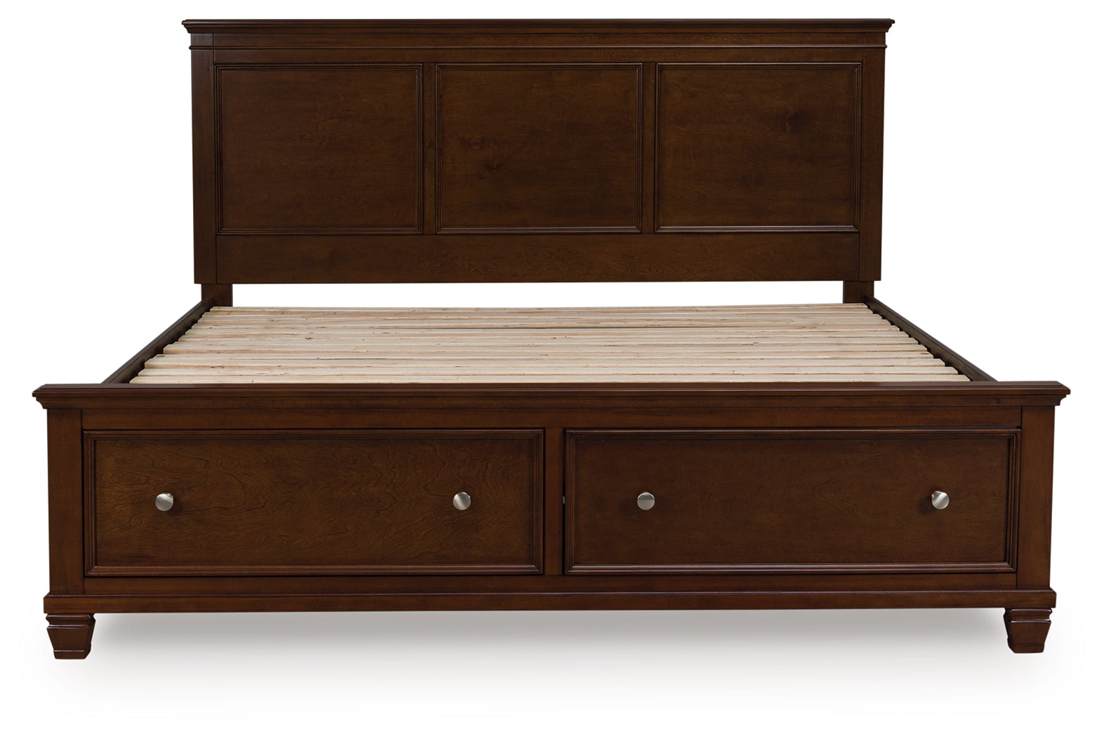 Danabrin Brown King Panel Storage Bed (Online Special Price) - Ornate Home