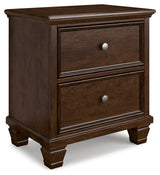 Danabrin Brown Nightstand - Ornate Home