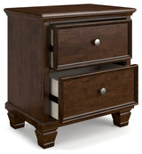 Danabrin Brown Nightstand - Ornate Home