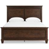 Danabrin Brown Queen Panel 6-Piece Bedroom Set w/ 2 Nightstands (Online Special Price) - Ornate Home