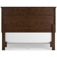 Danabrin Brown Queen Panel 5-Piece Bedroom Set w/ 2 Nightstands - Ornate Home
