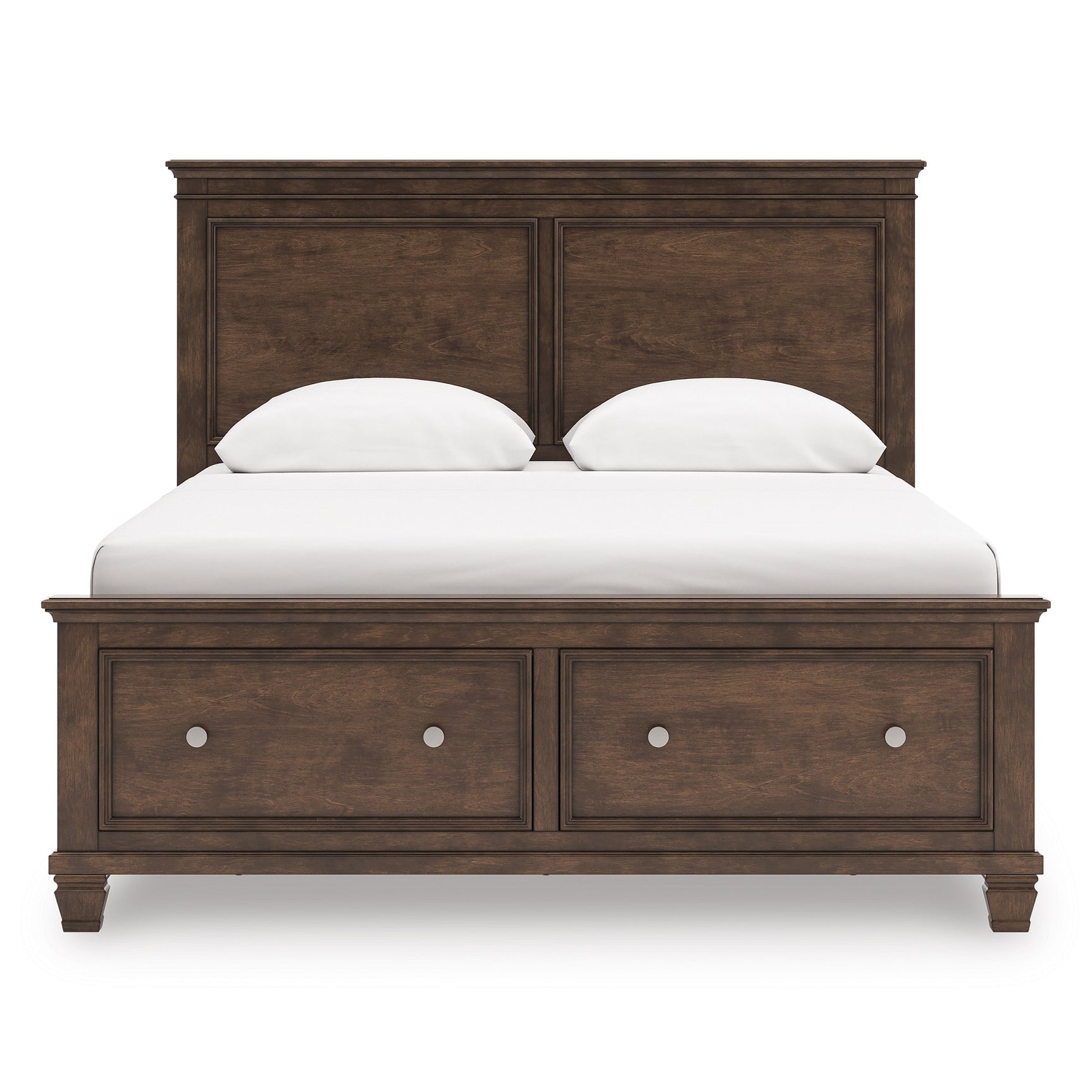 Danabrin Brown Queen Panel Storage Bed (Online Special Price) - Ornate Home