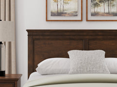 Danabrin Brown Queen Panel Storage Bed - Ornate Home