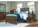 Danabrin Brown Twin Panel 6-Piece Bedroom Set w/ 2 Nightstands (Online Special Price) - Ornate Home