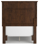 Danabrin Brown Twin Panel 6-Piece Bedroom Set w/ 2 Nightstands (Online Special Price) - Ornate Home
