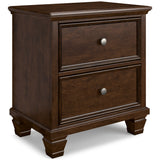 Danabrin Brown Twin Panel 6-Piece Bedroom Set w/ 2 Nightstands (Online Special Price) - Ornate Home