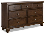Danabrin Brown Twin Panel Bed, Dresser and Nightstand (Online Special Price) - Ornate Home