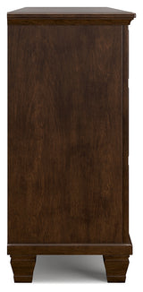 Danabrin Brown Twin Panel Bed, Dresser and Nightstand (Online Special Price) - Ornate Home