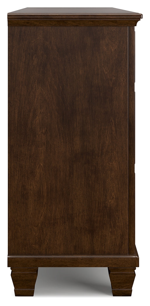 Danabrin Brown Twin Panel Bed, Dresser and Nightstand (Online Special Price) - Ornate Home