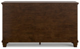 Danabrin Brown Twin Panel Bed, Dresser and Nightstand (Online Special Price) - Ornate Home