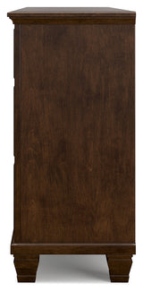 Danabrin Brown Twin Panel Bed, Dresser and Nightstand (Online Special Price) - Ornate Home