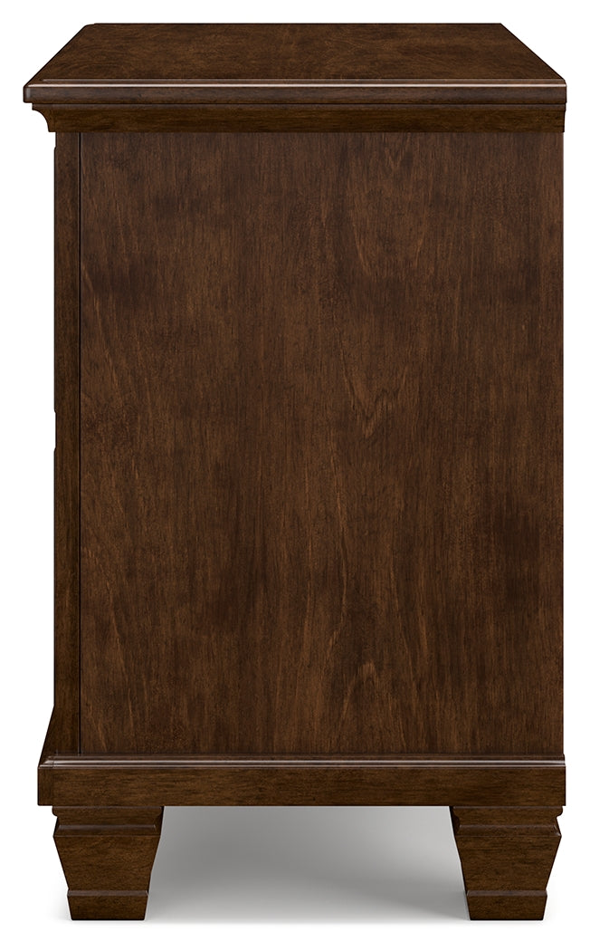 Danabrin Brown Twin Panel Bed, Dresser and Nightstand (Online Special Price) - Ornate Home