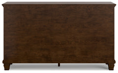 Danabrin Brown Twin Panel Bed, Dresser and Nightstand - Ornate Home
