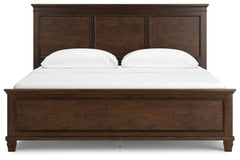 Danabrin California King Panel Bedroom Set with Dresser and Mirror - Ornate Home