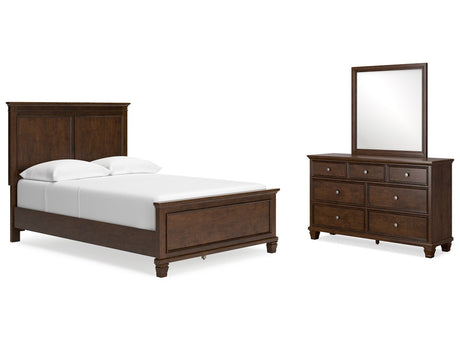 Danabrin Full Panel Bedroom Set with Dresser and Mirror - Ornate Home