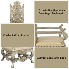 Danae Arm Chair (Set-2) - Ornate Home
