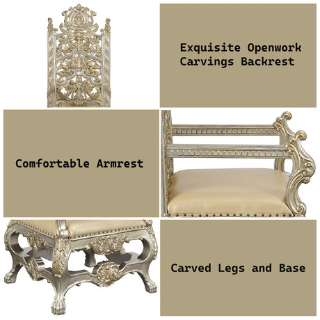 Danae Arm Chair (Set-2) - Ornate Home