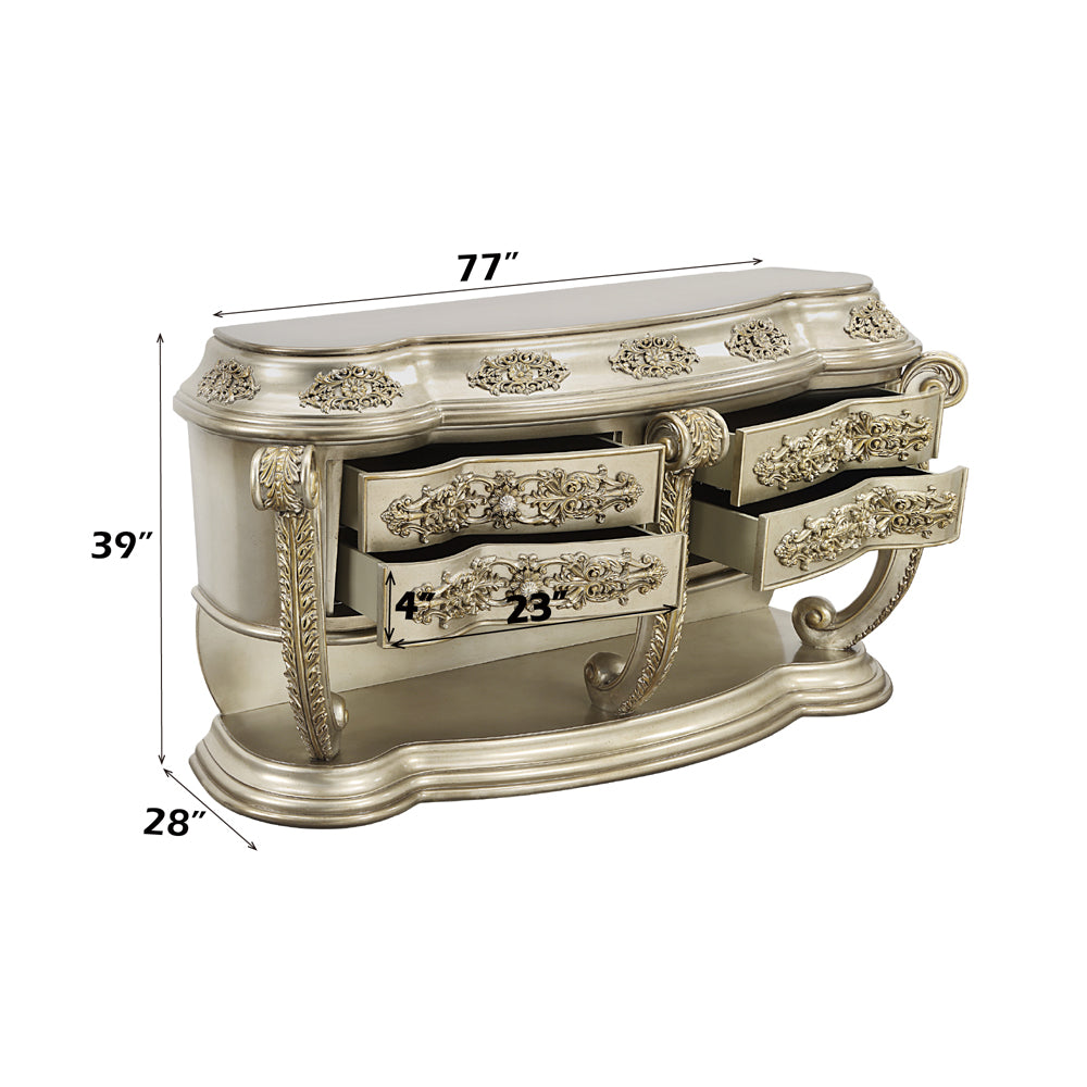 Danae Champagne Dresser - Ornate Home