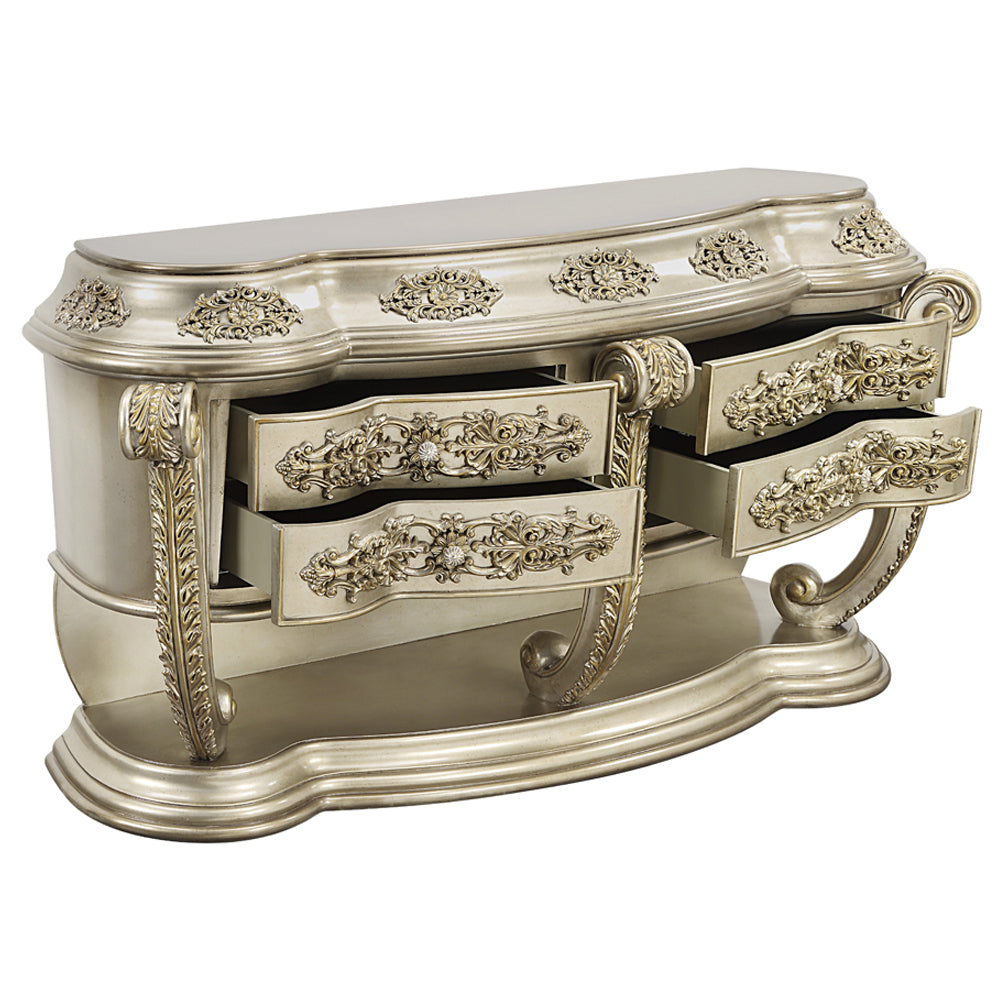 Danae Champagne Dresser - Ornate Home