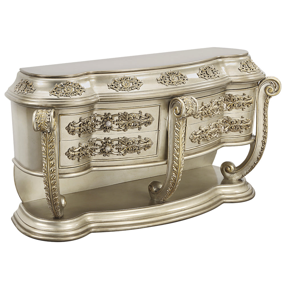 Danae Champagne Dresser - Ornate Home
