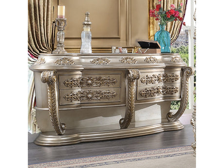 Danae Champagne Dresser - Ornate Home