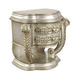 Danae Champagne Nightstand - Ornate Home