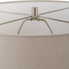Danala Gray/White Stone Table Lamp - Ornate Home