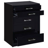 Danbury Black High Gloss Vanity Set - Ornate Home