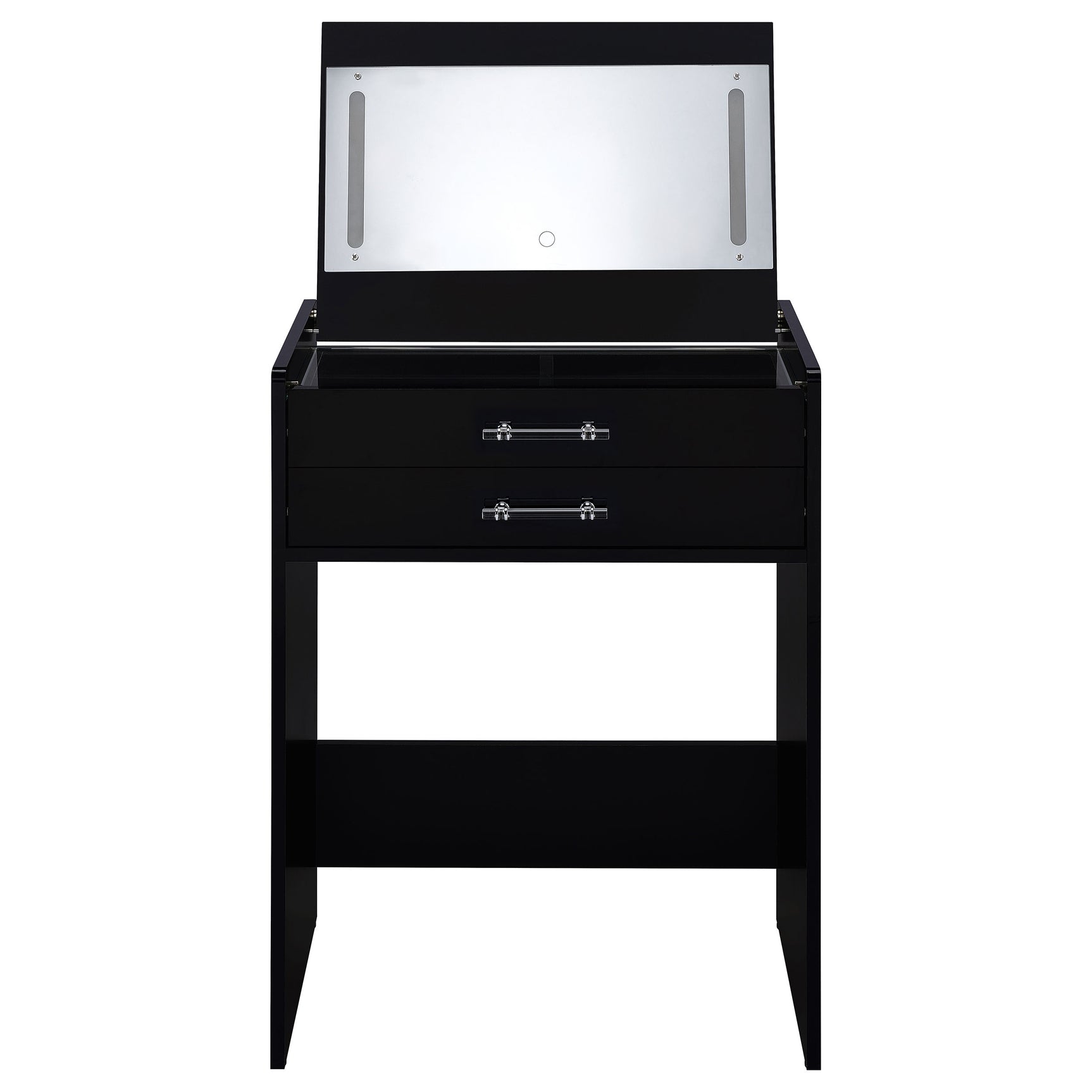 Danbury Black High Gloss Vanity Set - Ornate Home