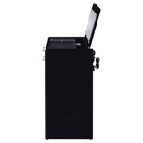 Danbury Black High Gloss Vanity Set - Ornate Home